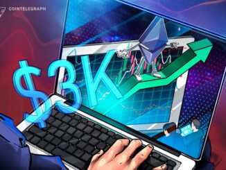 ETH Hits $3K But It’s Too Early To Call A Reversal