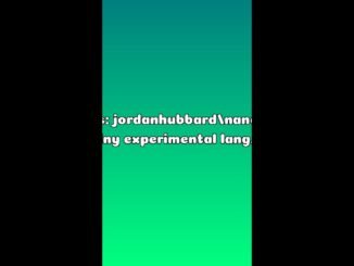 AI News: jordanhubbard/nanolang: A tiny experimental language designed to be targeted by coding LLMs