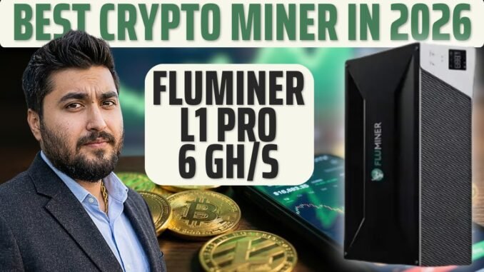 Best Crypto Miner 2026? Flu Miner L1 Pro Review & Profitability (Hindi) | BGC Miners #bitcoinminer