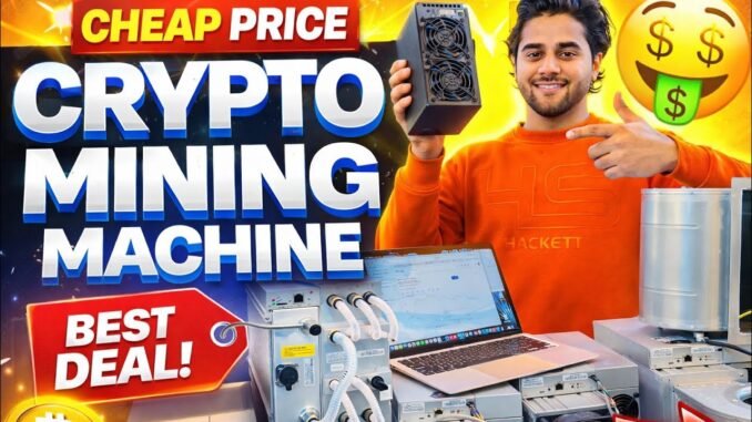 Buy Crypto Mining Machine in India at Cheapest Price | Antminer S19, L7, WhatsMiner M30S