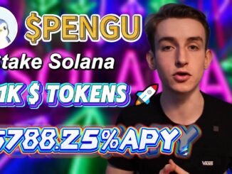 Guide crypto : stake PENGU dans PENGU Solana et obtenez 6788.25%% APY
