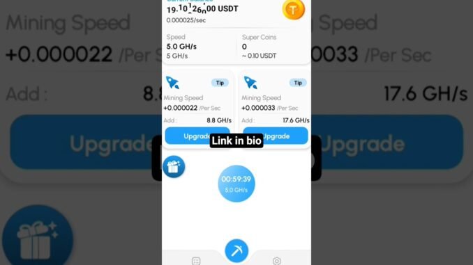 new mining app 2026 #freeusdt #2026 #newusdtminingapp #miningapp