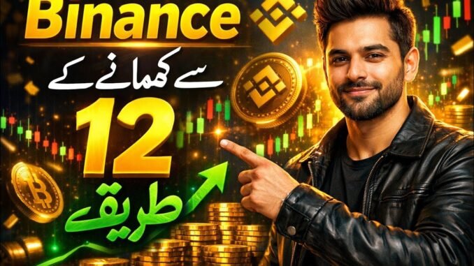 12 Ways to Earn Money from Binance | Complete Crypto Finance Guide 2026 | For begginer