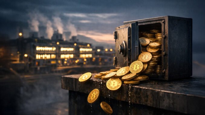 Bitcoin miners sell $348M BTC as power costs bite and the $7.4 billion treasury begins shrinking fast