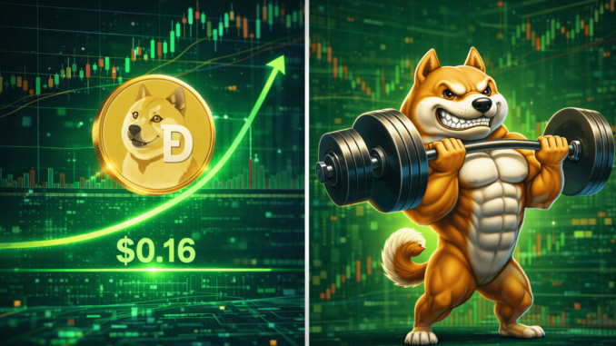 Dogecoin Tries to Hold $0.09370 - Is 2026 the Doge Year or Will $MAXI Take Over?