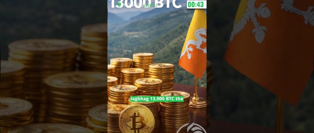 Bhutan Has Sold Over $110M Bitcoin Markets4you
