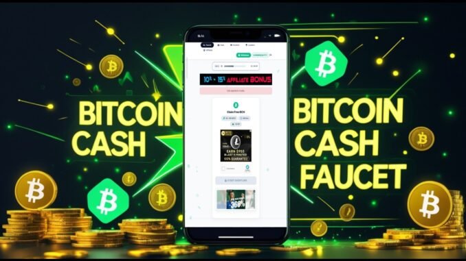 🔥 Bitcoin Cash Faucet 2026 | Auto Faucet + Fast Claims Guide