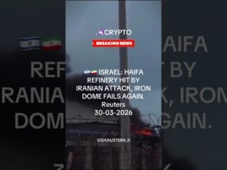 .🦄CRYPTO #NEWS : ISRAEL HAIFA REFINERY HIT BY IRANIAN ATTACK, IRON DOME FAILS AGAIN.  #haifaattack