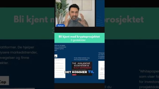 Crypto Prosjekt Analyse: CoinGecko & CoinMarketCap Guide #shorts