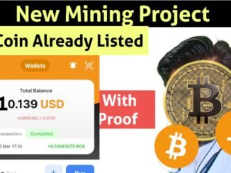 Free Rox Coin, New Mining, Free Crypto mining, New Mining app, mining withdrawal