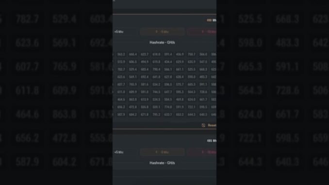 How to Tune Bitcoin Mining Performance in Vnish Firmware #bitcoinmining