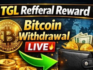 TGL Mining Referral Reward Bitcoin Withdrawal Live 🔥 | Step-by-Step Full Process
