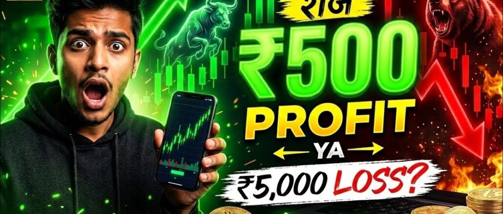 ₹500 Per Day Crypto Strategy – Safe or Risky?