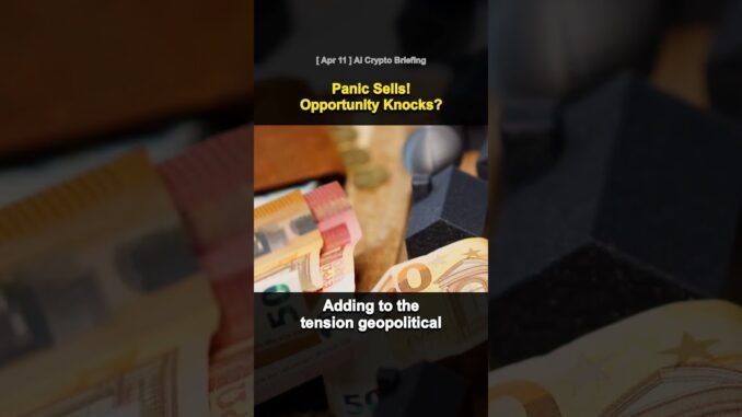 [04/11] Panic Sells!   Opportunity Knocks?