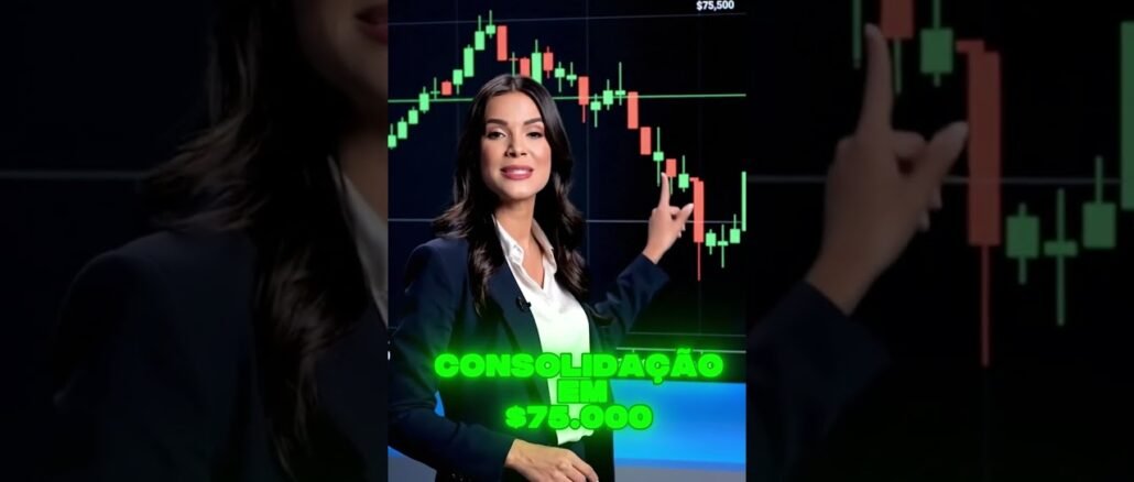 💥 Bitcoin Hoje: $75K em Consolidação? O Que Vem Aí?
