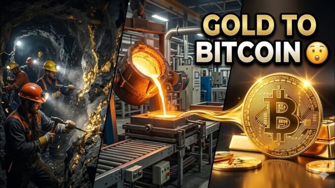 “Inside Bitcoin Mining Factory 😱”#howitsmade  #viral #gold #silver #bitcoin #asmr