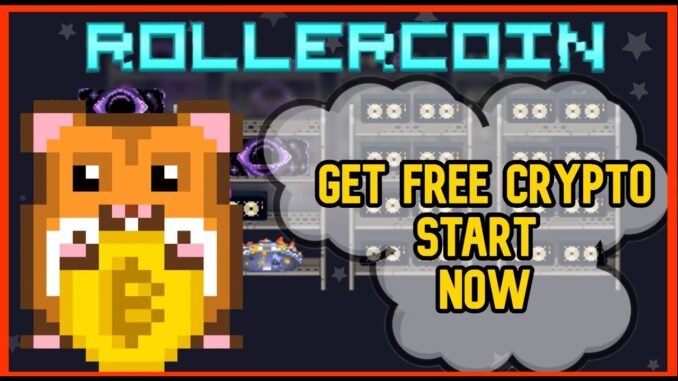 🟡Start mining free crypto with rollercoin and rollertap  🟡!! website active 5 years 🟡easy to start🟡