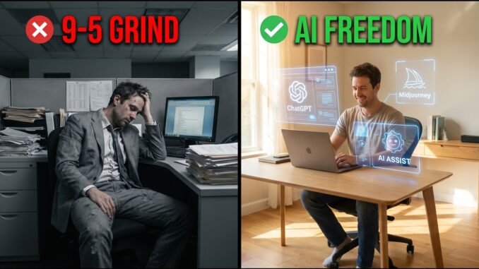 Stop Working for Others! 3 Best AI Side Hustles for Beginners