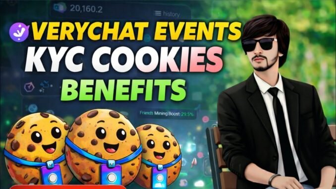 Verychat Events Start 2X Mining 🚀 KYC Cookies Benefits Guide