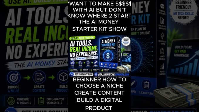 AI TOOL REAL INCOME (NO EXPERIENCE) BEGINNERS