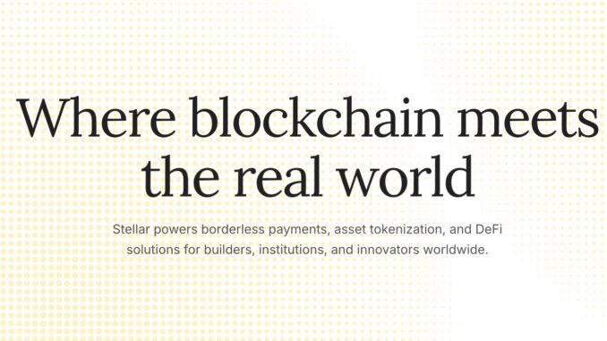 DTCC to Integrate Tokenized Assets on Stellar XLM