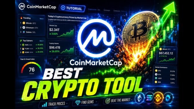 How To Use CoinMarketCap Like a Pro 🚀 Complete Beginner Guide 2026