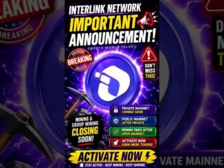 Interlink Network Breaking News 🔥 Open Mainnet Soon | Mining May Close #interlinknetwork #interlink