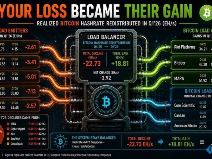 Miner Weekly – The Great Bitcoin Mining Power Shift: Who Won Q1?