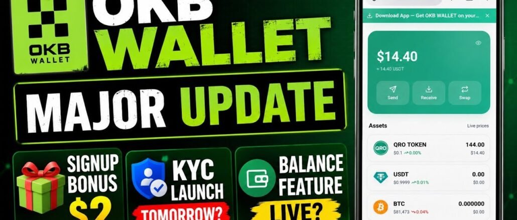 OKB Wallet Major Transfer Update | KYC + Balance Transfer Feature | Digital Crypto Guide