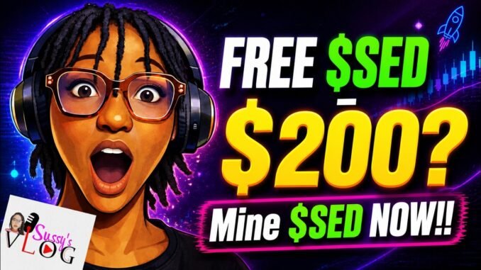 $SED Mining Guide 🚨 Earn FREE Tokens Before Listing | Step-by-Step (Early Alpha)