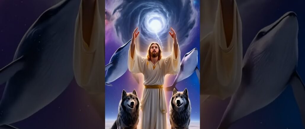 💖 Savior Jesus: Love That Guides All 🙏🕊️ #viral #ai #jesus #god