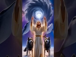 💖 Savior Jesus: Love That Guides All 🙏🕊️ #viral #ai #jesus #god