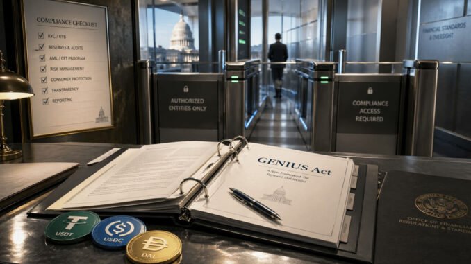 The GENIUS Act opened the door for stablecoins, but regulators want to narrow it