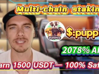 Want 2077.69% Annual Yield? puppies Staking, Step-by-Step Guide, No-Risk