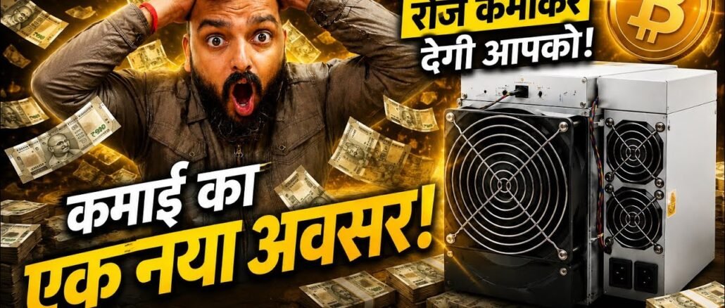 Bitcoin Mining Kaise Kare? Complete Beginner Guide 2026 | ASIC Machine, ROI & Withdrawal