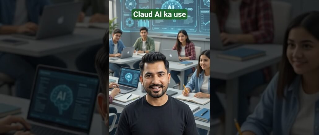 🚀 Claude AI Students ke Liye Kitna Useful Hai? | Hindi AI Guide | 4K Educational Video #aivideo