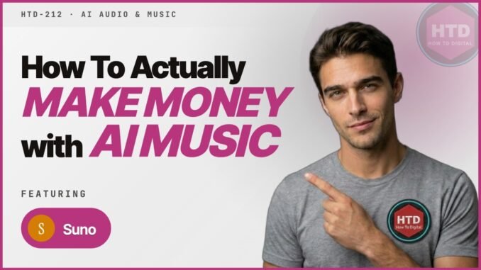 How to Make Money with AI Music: True and Realistic Guide with Suno