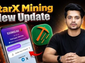 StarX Network New Update 🔥 StarX Listing Date? Mining Update & 📈Withdraw News