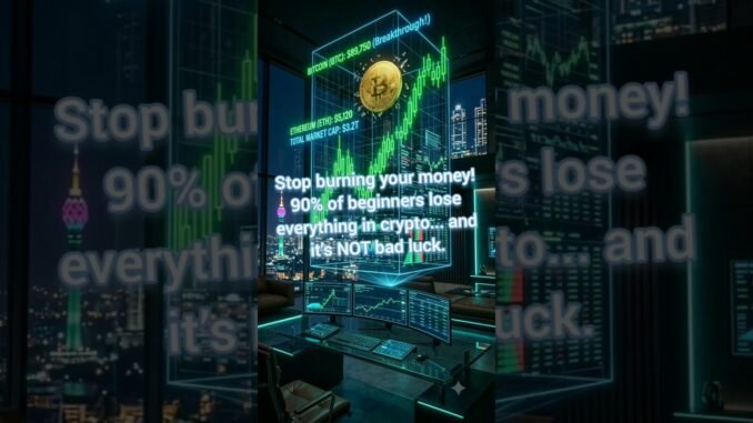 Why 90% of Crypto Beginners LOSE Everything! 📉