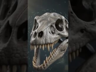 A fossil remained trapped inside a Japanese museum. #viral #ai #news