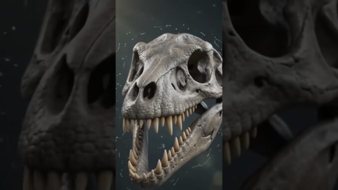 A fossil remained trapped inside a Japanese museum. #viral #ai #news