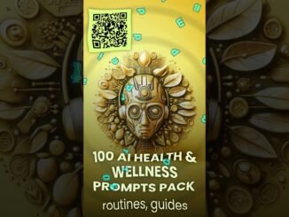 AI Health & Wellness Prompt Pack — 100 Daily Routines, Guides & Habit‑Building Prompts