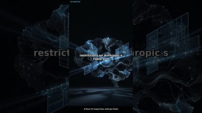 AI News: EU Google Rules, Anthropic Models & WAICO | Jul 17