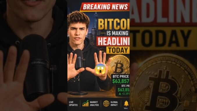 🚨 Bitcoin Just Shocked Investors! Here's What Happens Next#live#news#breakingnews #bitcoin#todaynews