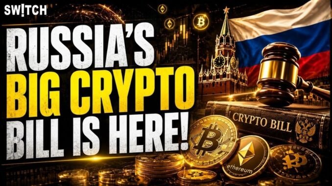 Crypto Market Pulse: Russia’s Big Crypto Bill Is Here!। Top News of The Day। Powered by CoinSwitch