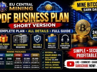 EU Central Mining PDF Business Plan #bitcoin #minigames