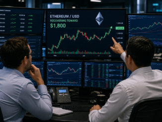 Ethereum approaches $1,800 as bulls test key resistance