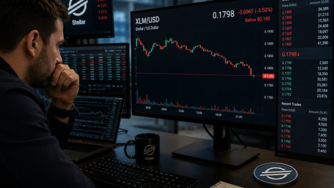 Geopolitical tensions weigh on Stellar as bears target key support levels