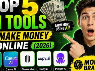 Make Money Online with AI (Top 5 Tools for Beginners 2026)