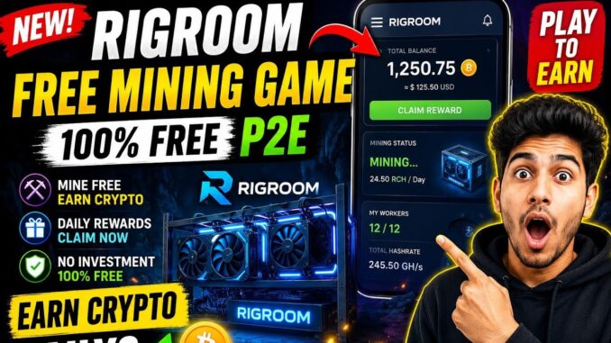 New FREE Mining Game! RigRoom Complete Tutorial + Best Strategy| RigRoom P2E Game Explained #freep2e